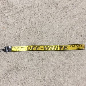 Off-white lanyard